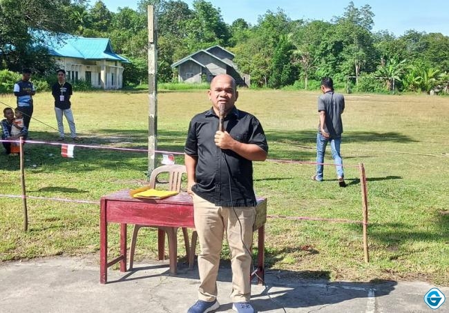 Ketua Komisi I DPRD Natuna Hadiri Permainan Rakyat di Dusun II Air Tikal, Desa Batu Gajah